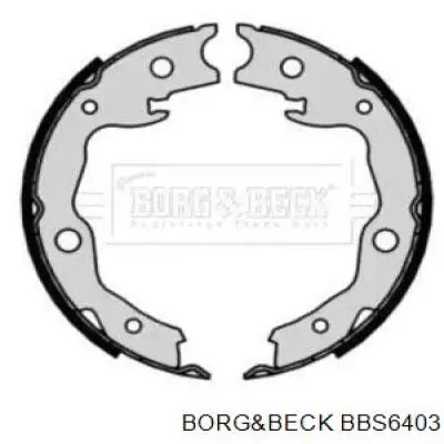 Колодки ручника (стояночного тормоза) Borg&beck BBS6403