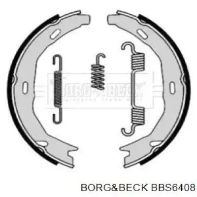 Колодки ручника BBS6408 Borg&beck