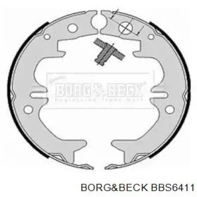 Колодки ручника BBS6411 Borg&beck