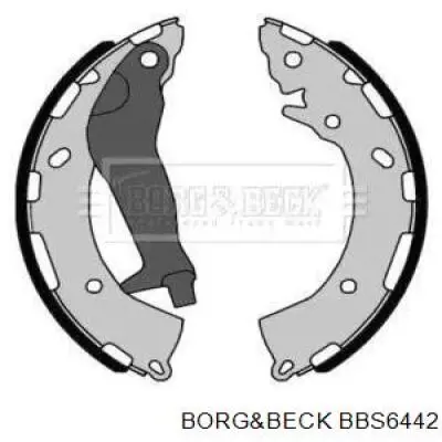 Задние барабанные колодки BBS6442 Borg&beck