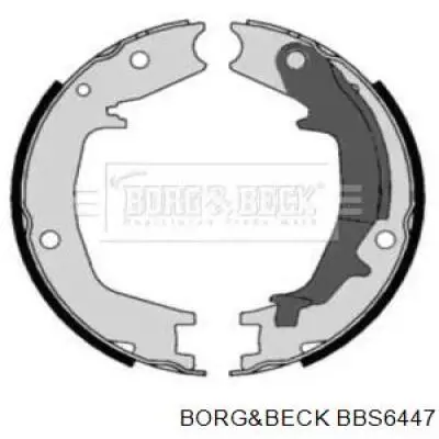 Колодки ручника BBS6447 Borg&beck