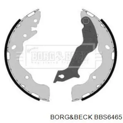 Колодки тормозные задние барабанные Borg&beck BBS6465