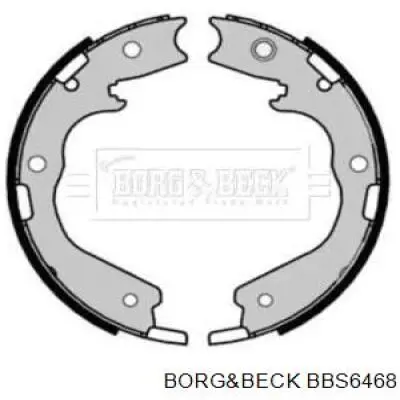 Задние барабанные колодки BBS6468 Borg&beck