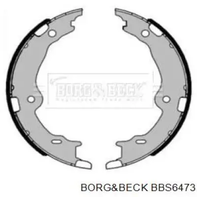 Колодки ручника BBS6473 Borg&beck