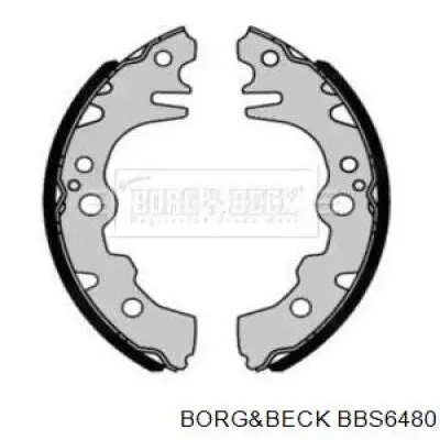 Задние барабанные колодки BBS6480 Borg&beck