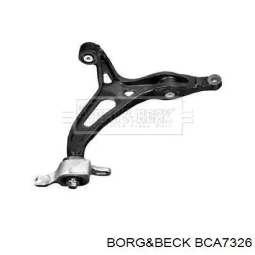 BCA7326 Borg&beck braço oscilante inferior direito de suspensão dianteira