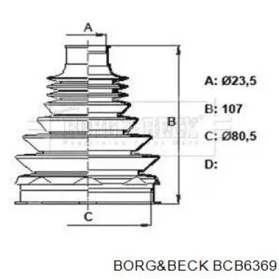  BCB6369 Borg&beck