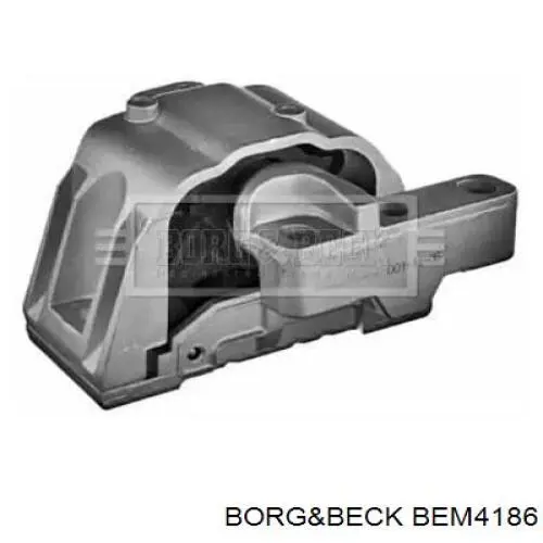 Подушка (опора) двигателя правая Borg&beck BEM4186