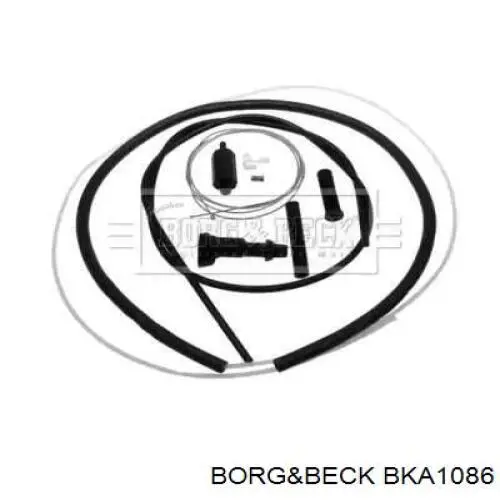 BKA1086 Borg&beck трос/тяга газа (акселератора)
