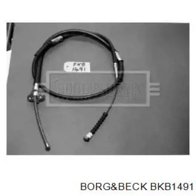 ADT346209 Blue Print Cabo traseiro direito/esquerdo do freio de estacionamento