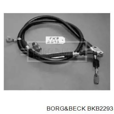 Задний правый трос ручника BKB2293 Borg&beck