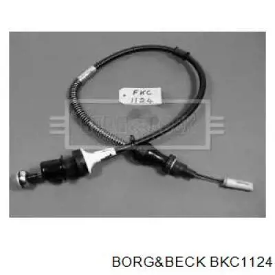 BKC1124 Borg&beck cabo de embraiagem