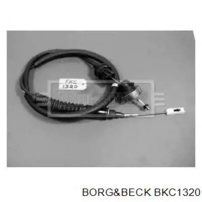 BKC1320 Borg&beck cabo de embraiagem