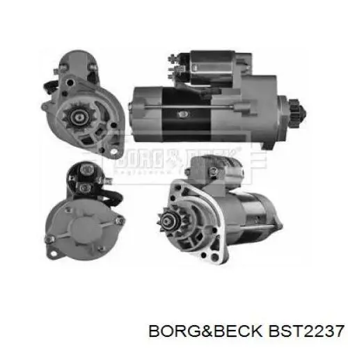 Стартер BST2237 Borg&beck