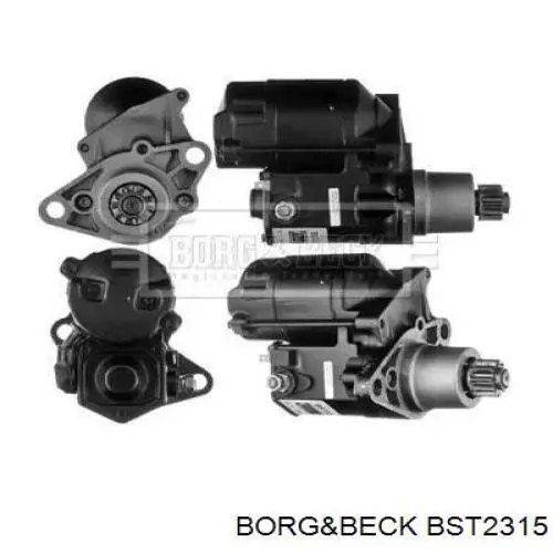 BST2315 Borg&beck motor de arranco