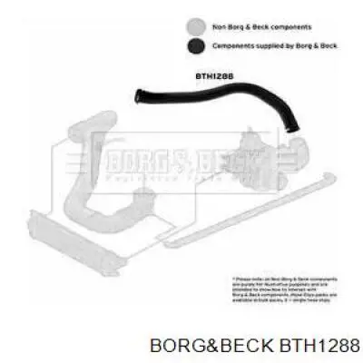 Левый шланг интеркуллера BTH1288 Borg&beck