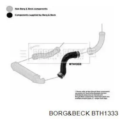 100 5220 Autotechteile mangueira (cano derivado direita de intercooler)