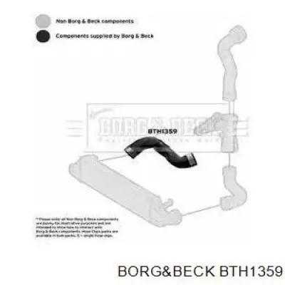 2035281882 Mercedes mangueira (cano derivado direita de intercooler)