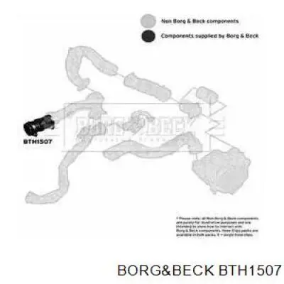 Mangueira (cano derivado) de intercooler para Dacia Duster (HS)