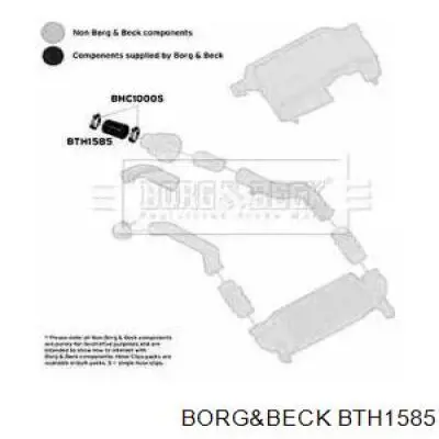 1139447 Ford mangueira (cano derivado esquerda de intercooler)