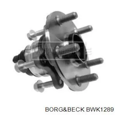 Ступица передняя BWK1289 Borg&beck