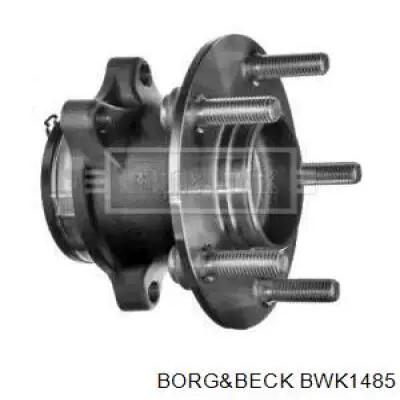 Ступица задняя BWK1485 Borg&beck