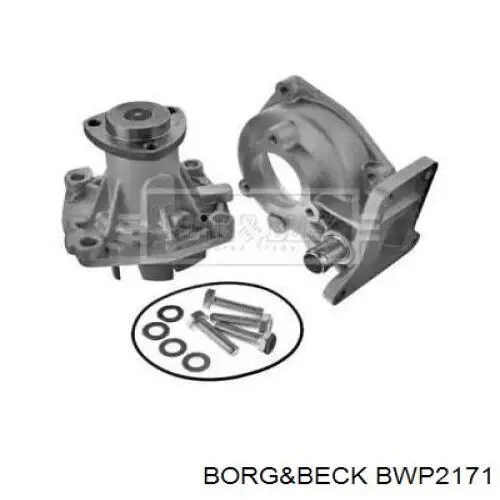 BWP2171 Borg&beck помпа водяная (насос охлаждения, в сборе с корпусом)