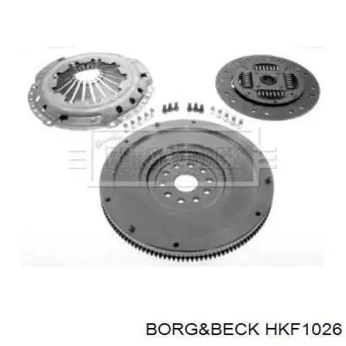 HKF1026 Borg&beck маховик