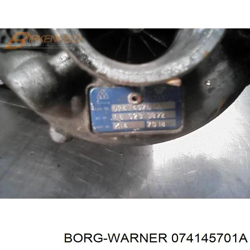 Турбина 074145701A Borg-Warner/KKK