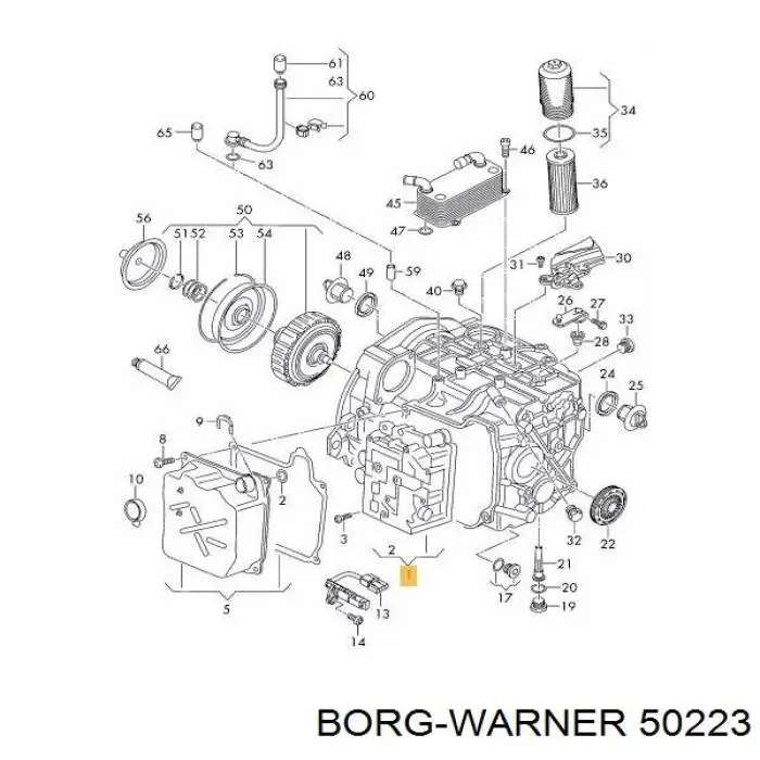  50223 Borg-Warner/KKK