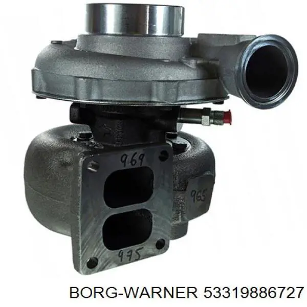 Турбонагнетатель Borg-Warner 53319886727 цена, от 693.80 USD