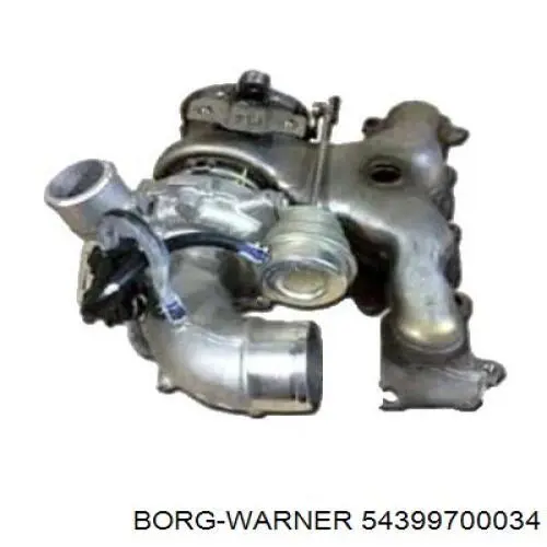 54399700133 Borg-Warner/KKK турбина