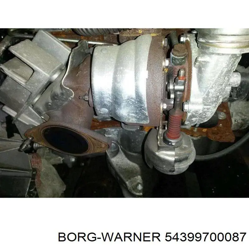 Турбина 54399700087 Borg-Warner/KKK