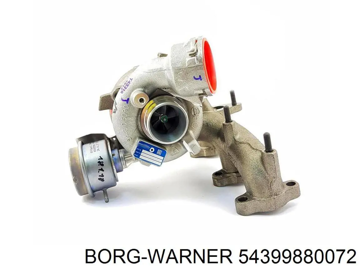 5439 988 0072 Borg-Warner/KKK турбина