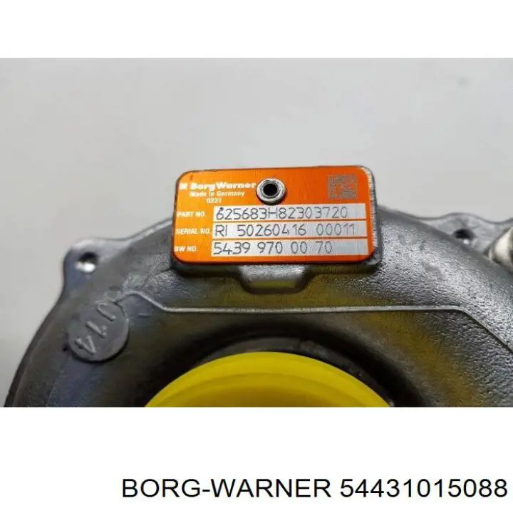 Турбина 54431015088 Borg-Warner