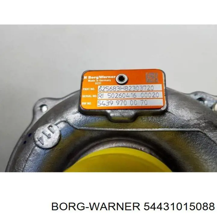 54431015088 Borg-Warner Турбонаддув