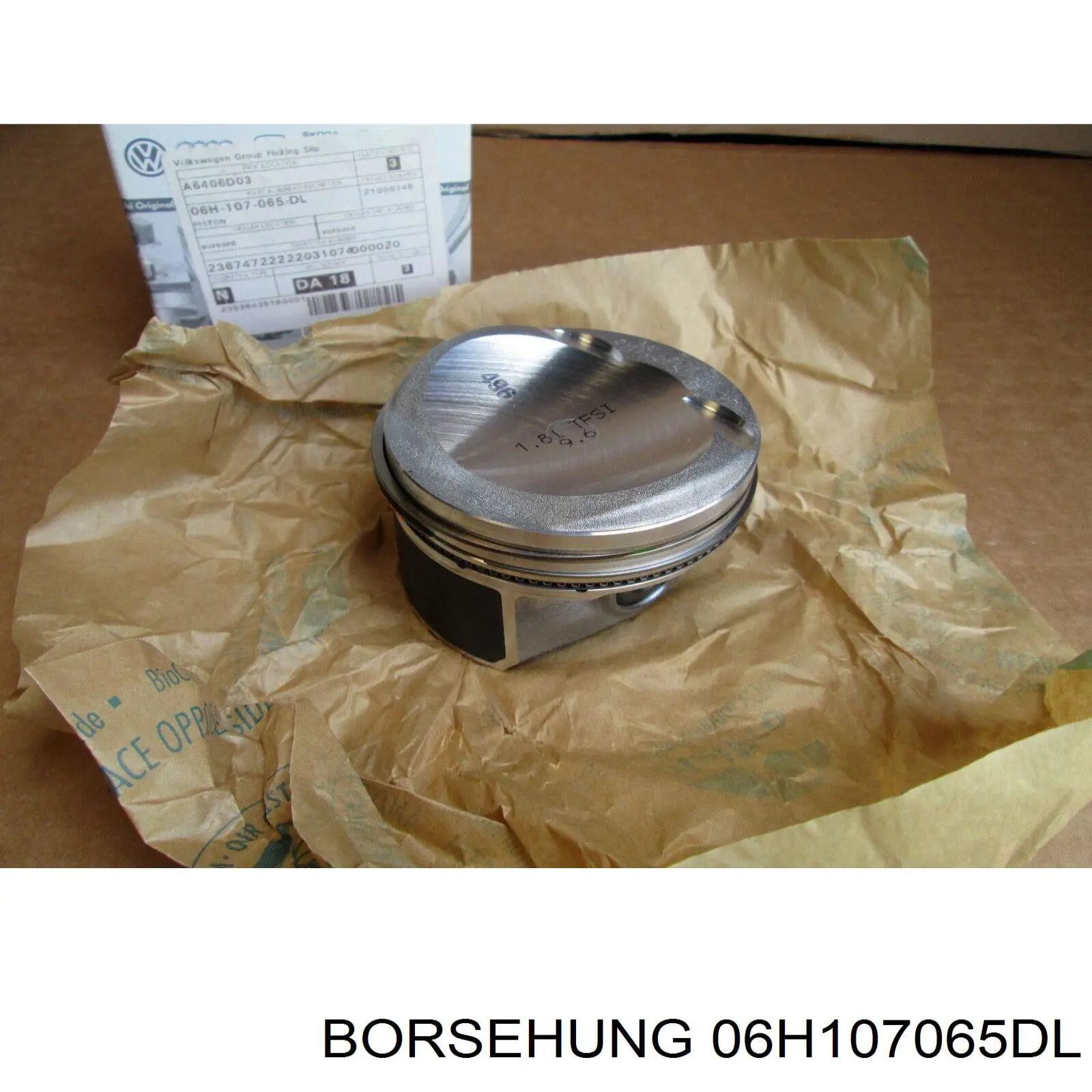 06H107065DL Borsehung поршень в комплекте на 1 цилиндр, std