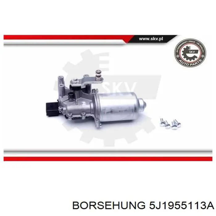 5J1955113A Borsehung Мотор стеклоочистителя передний