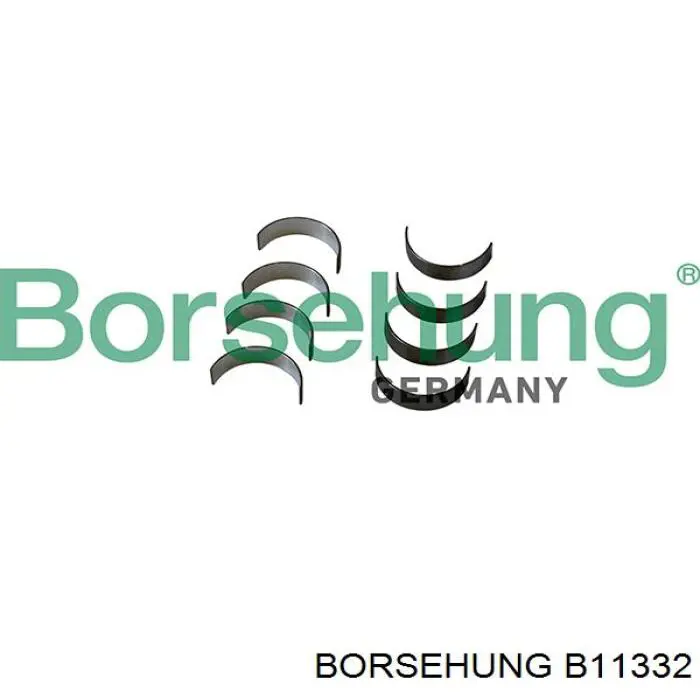 B11332 Borsehung вкладыши коленвала шатунные, комплект, стандарт (std)