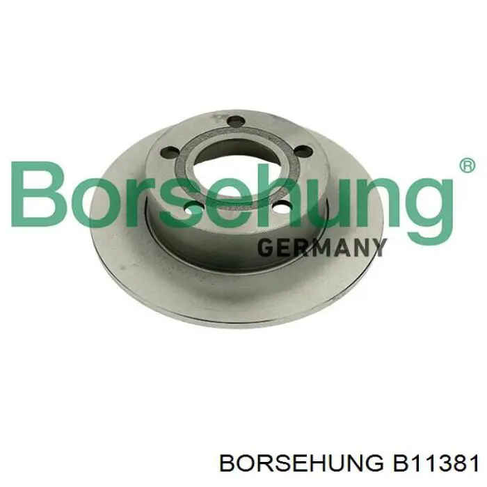 B11381 Borsehung диск тормозной задний