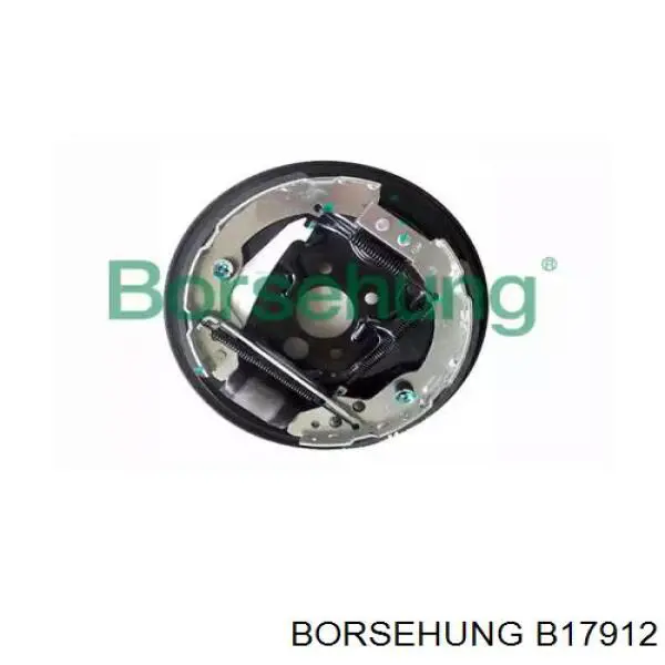 B17912 Borsehung диск опорный заднего тормозного барабана левый
