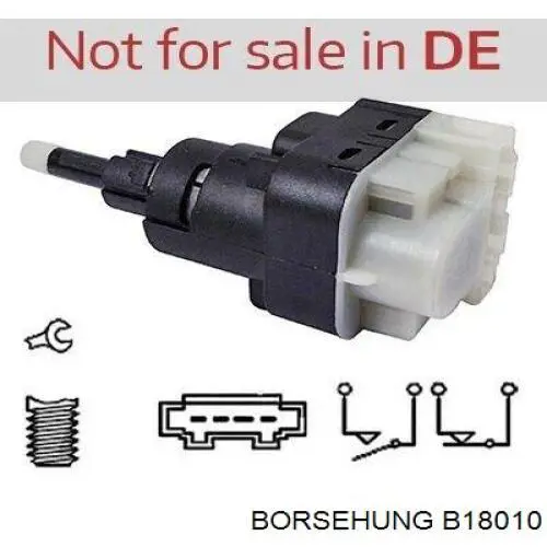 Купить B18010 Borsehung Лягушка стоп сигнала
