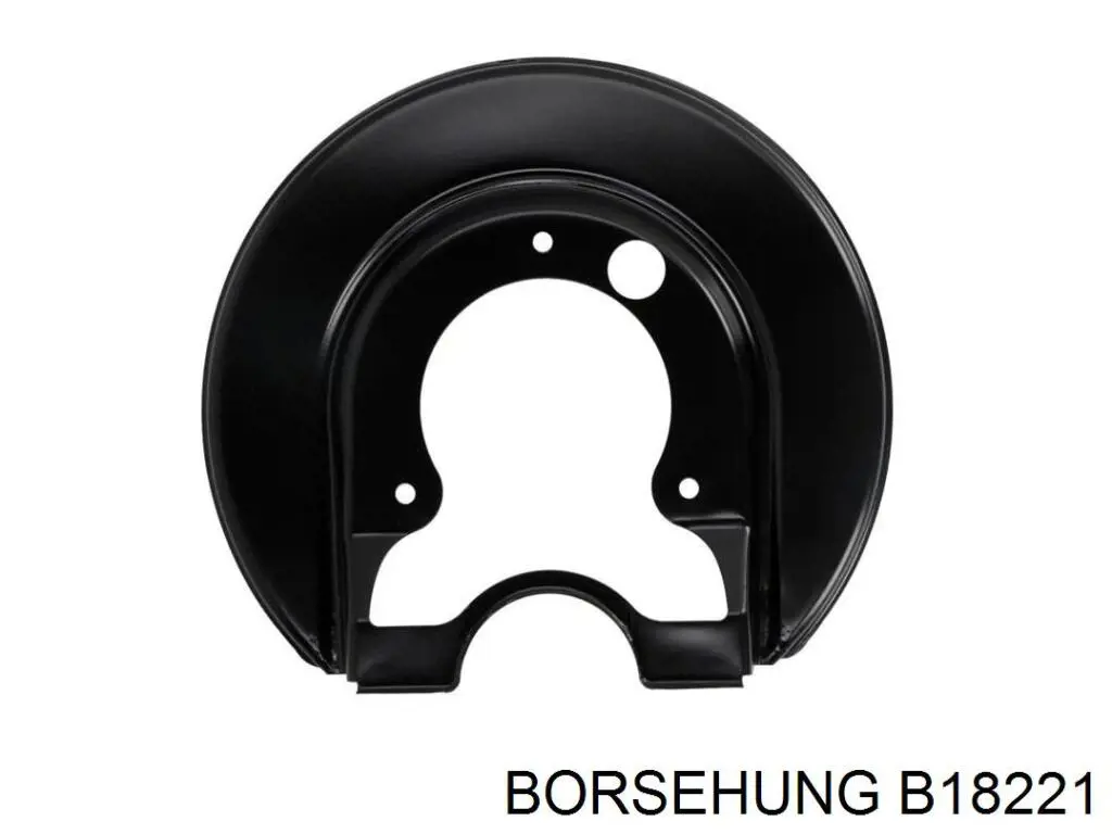 B18221 Borsehung disco de suporte direito do tambor do freio traseiro
