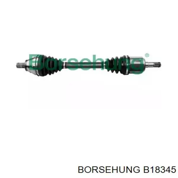 Привод передний левый Borsehung B18345 цена, от 179.38 USD