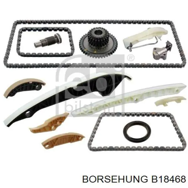 Ремкомплект ГРМ Borsehung B18468 цена, от 178.78 USD