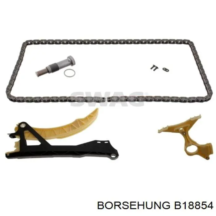 Ремкомплект ГРМ Borsehung B18854 цена, от 95.10 USD