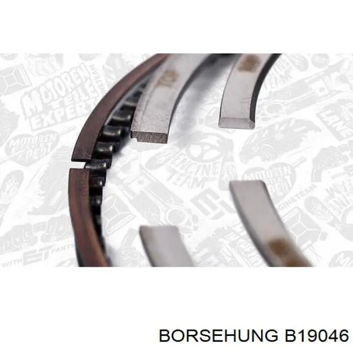 B19046 Borsehung кольца поршневые на 1 цилиндр, std.