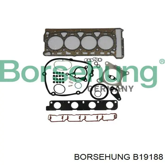 B19188 Borsehung комплект прокладок двигателя верхний