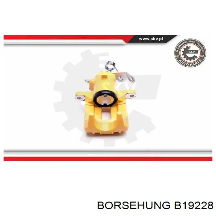 B19228 Borsehung суппорт тормозной задний правый