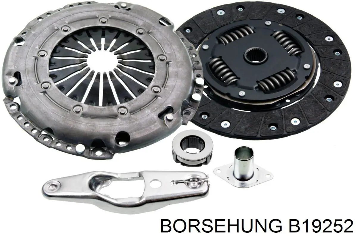 Купить B19252 Borsehung Комплект сцепления (диск, корзина, подшипник)